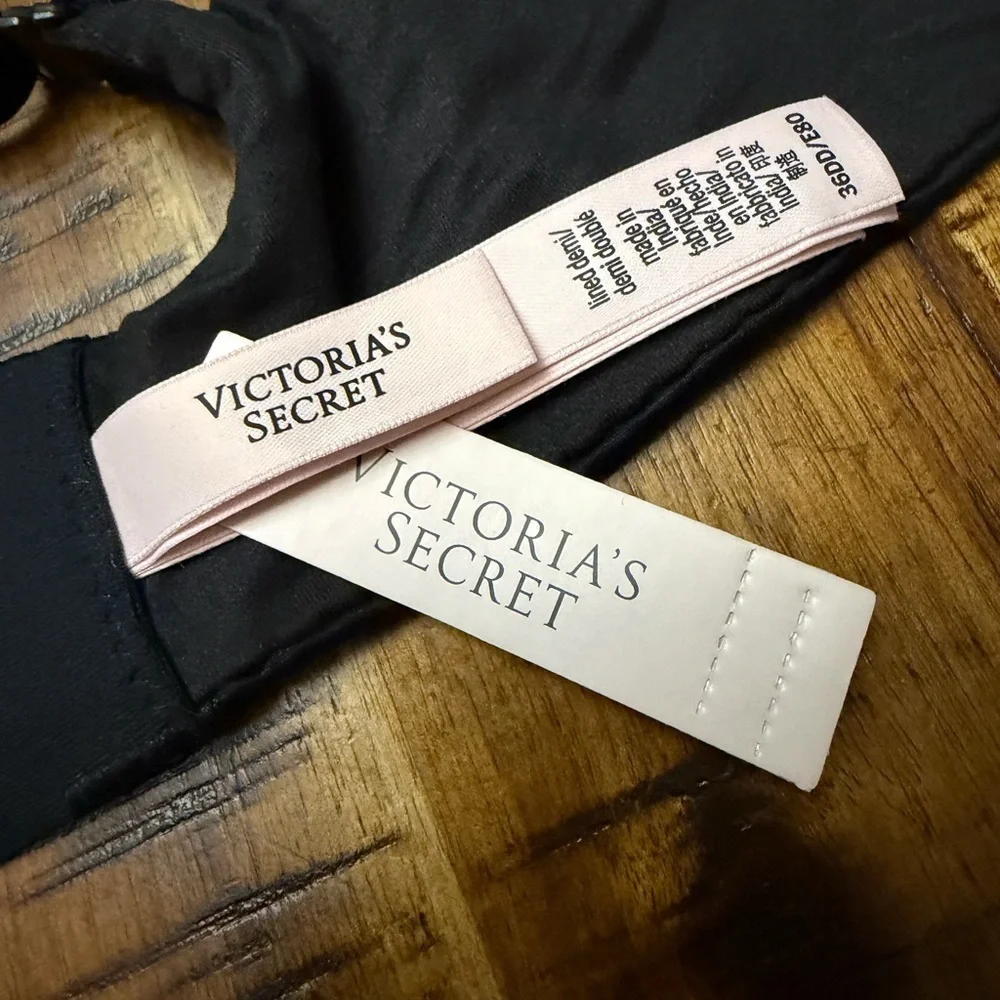 Victoria's Secret Classic Lightly Lined Demi Black Bra Mul Sizes. NWT